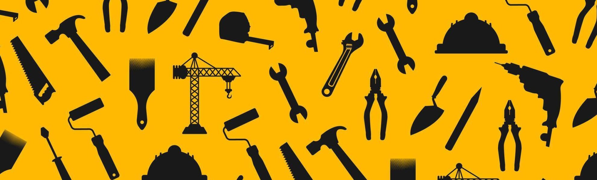 usa-happy-labor-day-celebration-construction-tools-and-crane-pattern-background-or-banner-design-template-labour-day-safety-hard-hat-and-construction-tools-background-vector